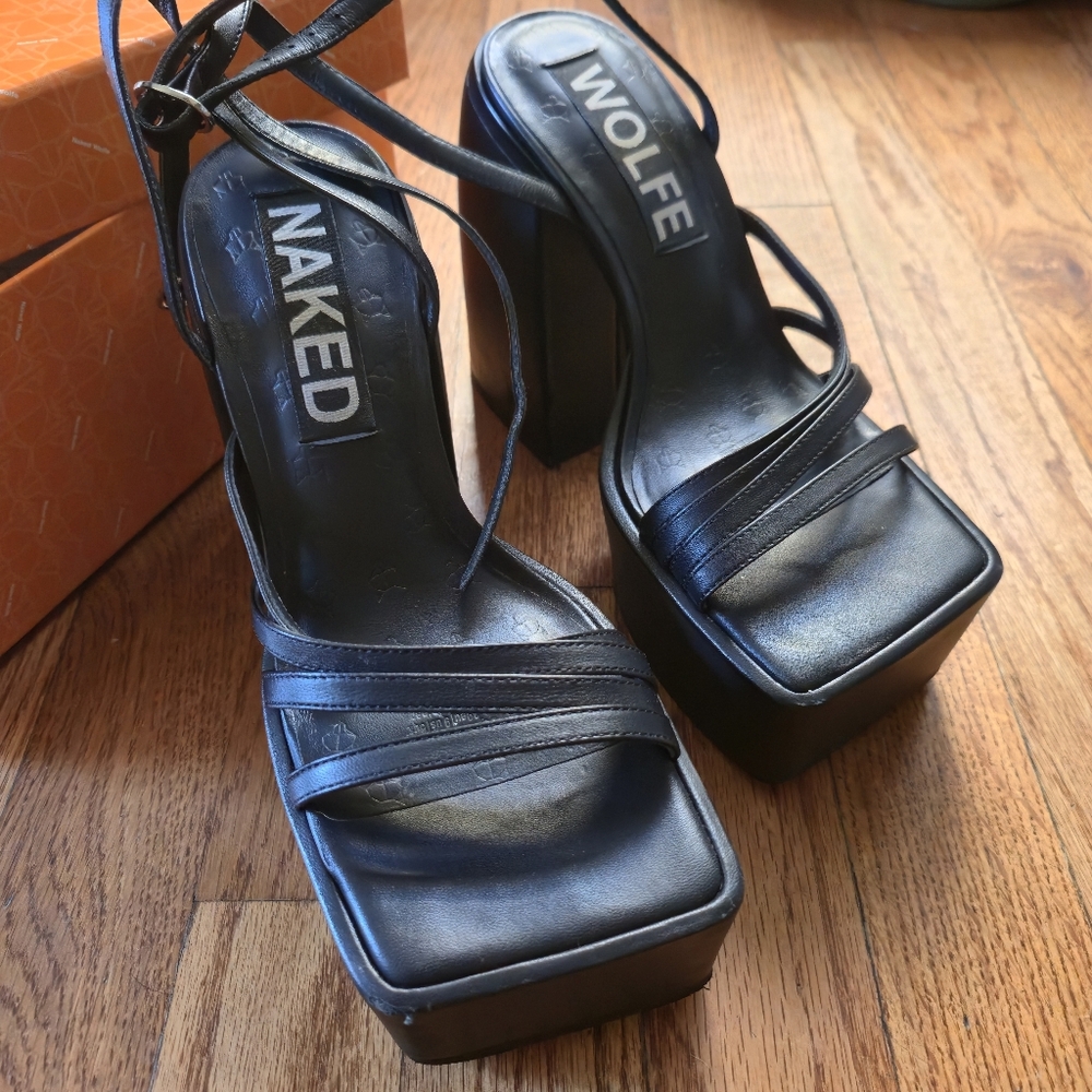 Naked Wolfe Jada Platform Sandals - Picture 7 of 14
